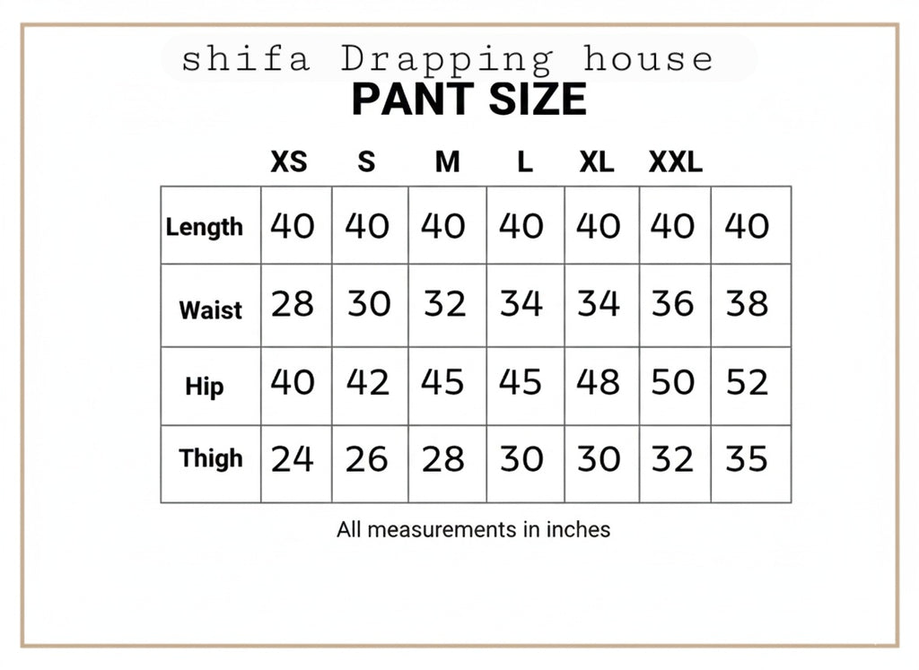 Shifa Draping House everyday.mein Denim Chinos for Women – Soft Fabric, Relaxed Fit