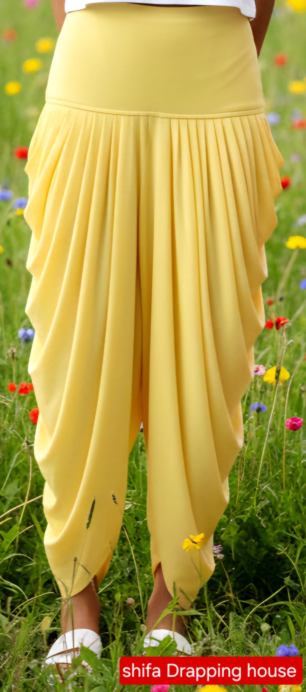 Premium 2-in-1 Dhoti Style Pants with Attached Leggings (Available in All Colors)