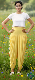 Premium 2-in-1 Dhoti Style Pants with Attached Leggings (Available in All Colors)