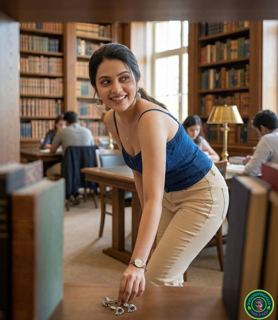 Summer Breeze Premium Navy Denim Cami Top – Luxury Indo-Western Silhouette with Adjustable Straps & Contrast Buttons